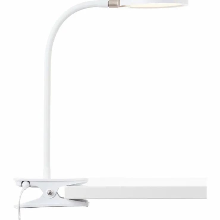 Luminaires Brilliant Éclairage Led|lampe â clipper Brilliant Ubin LED Blanc, 1 lumière