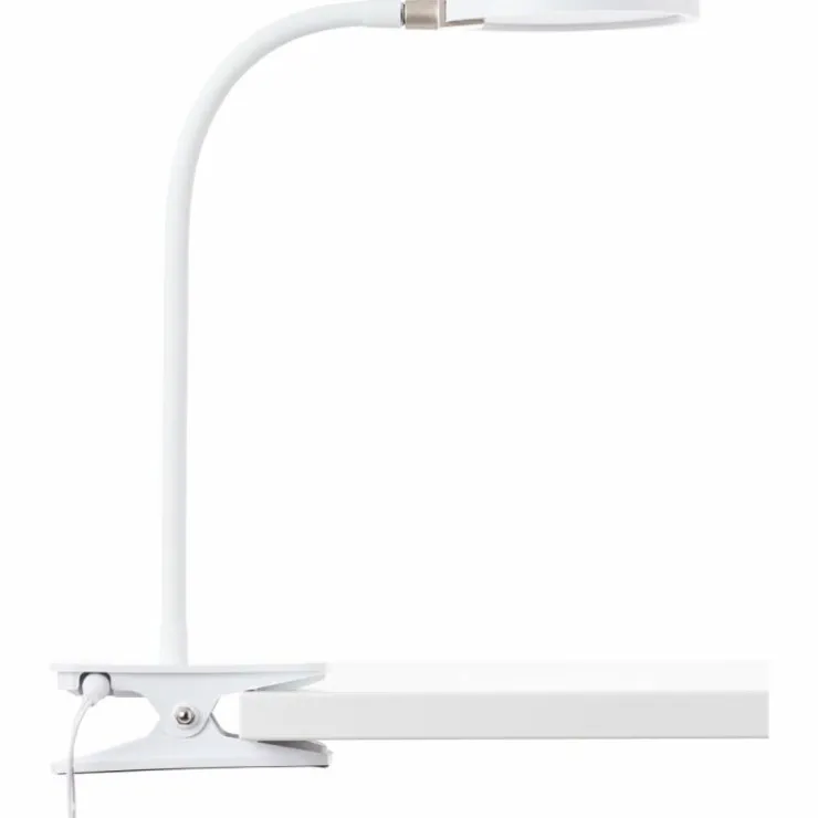 Luminaires Brilliant Éclairage Led|lampe â clipper Brilliant Ubin LED Blanc, 1 lumière