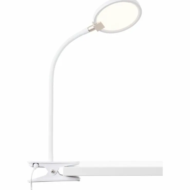 Luminaires Brilliant Éclairage Led|lampe â clipper Brilliant Ubin LED Blanc, 1 lumière