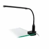 Luminaires Eglo Éclairage Led|lampe â clipper Eglo LAROA LED Noir, 1 lumière