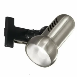 Luminaires Eglo Lampes À Poser|lampe â clipper Eglo MANHATTEN Nickel mat, Noir, 1 lumière