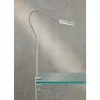 Luminaires Fischer & Honsel Éclairage Led|lampe â clipper Fischer & Honsel Raik LED Nickel mat, 1 lumière, Détecteur de mouvement