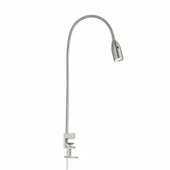 Luminaires Fischer & Honsel Éclairage Led|lampe â clipper Fischer & Honsel Sten LED Nickel mat, 1 lumière, Détecteur de mouvement