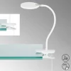 Luminaires Fischer & Honsel Éclairage Led|lampe â clipper Fischer-Honsel Luiz LED Blanc, 1 lumière