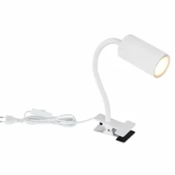 Luminaires Globo Lighting Lampes À Poser|lampe â clipper Globo ROBBY Blanc, 1 lumière