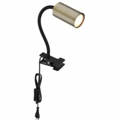 Luminaires Globo Lighting Lampes À Poser|lampe â clipper Globo ROBBY Noir, 1 lumière