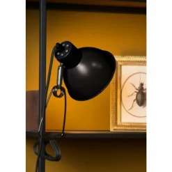 Luminaires Lucide Lampes À Poser|lampe â clipper Lucide MOYS Noir, 1 lumière