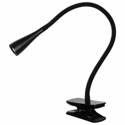 Luminaires Lucide Éclairage Led|lampe â clipper Lucide ZOZY LED Noir, 1 lumière