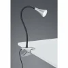 Luminaires Reality Lampes À Poser|Lampe â clipper Reality VIPER LED Titane, 1 lumière