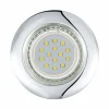 Luminaires Eglo Luminaires Encastrés|Lampe à encastrer Eglo PENETO Chrome, 3 lumières