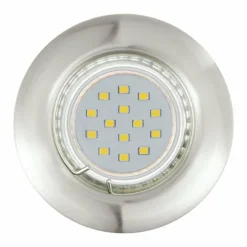 Luminaires Eglo Luminaires Encastrés|Lampe à encastrer Eglo PENETO Nickel mat, 3 lumières