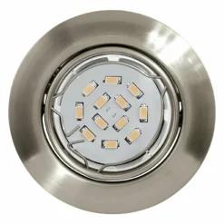 Luminaires Eglo Luminaires Encastrés|Lampe à encastrer Eglo PENETO Nickel mat, 1 lumière