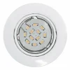 Luminaires Eglo Luminaires Encastrés|Lampe à encastrer Eglo PENETO Blanc, 3 lumières