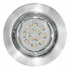 Luminaires Eglo Luminaires Encastrés|Lampe à encastrer Eglo PENETO Chrome, 3 lumières