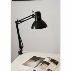 Luminaires Brilliant Lampes À Poser|Lampe à pince Brilliant Hobby Noir, 1 lumière
