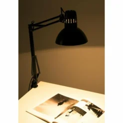 Luminaires Brilliant Lampes À Poser|Lampe à pince Brilliant Hobby Noir, 1 lumière