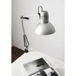 Luminaires Brilliant Lampes À Poser|Lampe à pince Brilliant Hobby Acier inoxydable, Titane, 1 lumière