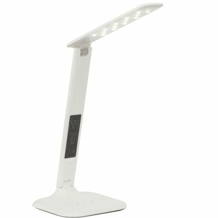 Luminaires Brilliant Éclairage Led|Lampe à poser Brilliant Glenn LED Blanc, 1 lumière