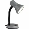 Luminaires Brilliant Lampes À Poser|Lampe à poser Brilliant Junior Titane, 1 lumière