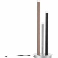 Luminaires Brilliant Éclairage Led|Lampe à poser Brilliant Living Cembalo LED Aluminium, 3 lumières