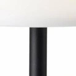 Lampe à poser Brilliant Punto LED Noir, 1 lumière