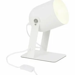 Luminaires Brilliant Lampes À Poser|Lampe à poser Brilliant Yan Blanc, 1 lumière