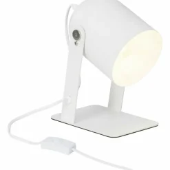 Luminaires Brilliant Lampes À Poser|Lampe à poser Brilliant Yan Blanc, 1 lumière
