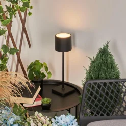 Lampe à poser Cajas LED Noir, 1 lumière