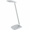 Luminaires Eglo Éclairage Led|Lampe à poser Eglo CAJERO LED Argenté, 1 lumière