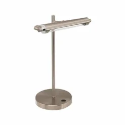 Luminaires Eglo Lampes À Poser|Lampe à poser Eglo CASAMARTE LED Nickel mat, 1 lumière