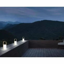 Lampe à poser Eglo CUENCA LED Brun, Blanc, 8 lumières