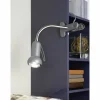 Luminaires Eglo Lampes À Poser|Lampe à poser Eglo FABIO Argenté, 1 lumière