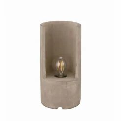 Luminaires Eglo Lampes À Poser|Lampe à poser Eglo LYNTON Gris, 1 lumière