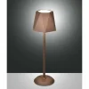 Lampe à poser Fabas Luce Katy LED Rouille, 1 lumière