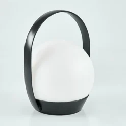 Lampe à poser Fair LED Noir, 1 lumière, Changeur de couleurs