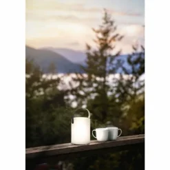 Lampe à poser FHL easy Ciro LED Blanc, 1 lumière, Télécommandes, Changeur de couleurs