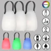 Lampe à poser FHL easy Ruby LED Blanc, 1 lumière, Télécommandes, Changeur de couleurs