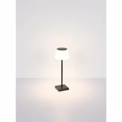 Lampe à poser Globo GREGOIR LED Noir, 1 lumière