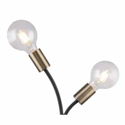 Luminaires Globo Lighting Lampes À Poser|Lampe à poser Globo HEBUL Noir, 2 lumières