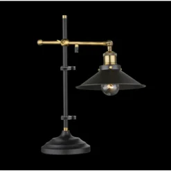 Luminaires Globo Lighting Lampes À Poser|Lampe à poser Globo Noir, 1 lumière