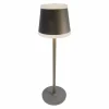 Lampe à poser Globo RIDLEY LED Gris, 1 lumière