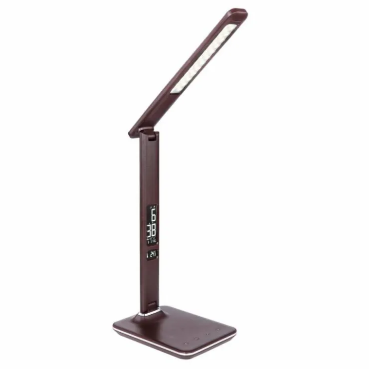 Luminaires Globo Lighting Lampes À Poser|Lampe à poser Globo TANNA LED Brun foncé, 1 lumière