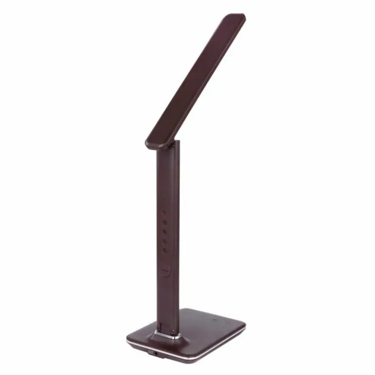 Luminaires Globo Lighting Lampes À Poser|Lampe à poser Globo TANNA LED Brun foncé, 1 lumière