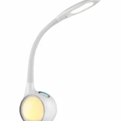 Luminaires Globo Lighting Éclairage Led|Lampe à poser Globo TARRON LED Blanc, 1 lumière, Changeur de couleurs