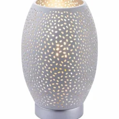 Luminaires Globo Lighting Lampes À Poser|Lampe à poser Globo VAS Argenté, 1 lumière