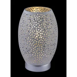 Luminaires Globo Lighting Lampes À Poser|Lampe à poser Globo VAS Argenté, 1 lumière