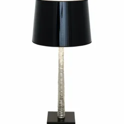Luminaires Holländer Lampes À Poser|Lampe à poser Holländer RAPSODIA Noir, Argenté, 1 lumière