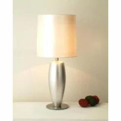 Luminaires Holländer Lampes À Poser|Lampe à poser Holländer SIGMA SOTTILE GRANDE Argenté, 1 lumière