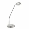Luminaires Fischer & Honsel Éclairage Led|Lampe à poser Honsel Dent LED Nickel mat, 1 lumière, Changeur de couleurs