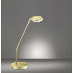 Luminaires Fischer & Honsel Lampes À Poser|Lampe à poser Honsel Dent LED Laiton, 1 lumière, Changeur de couleurs